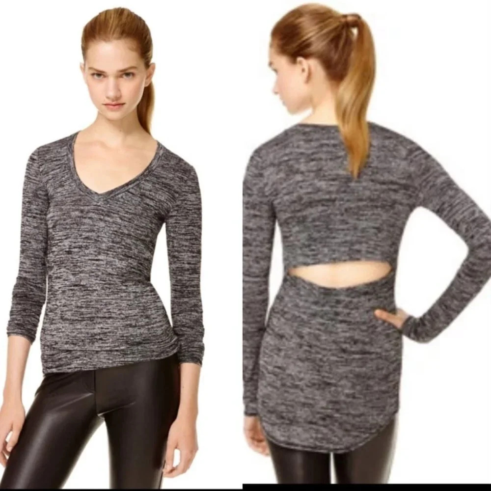 Wilfred Free Luma Open Back Long Sleeve Top